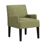 Main Street Guest Chair in Green Fabric