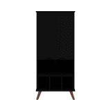 Hampton 26.77" Display Cabinet in Black