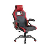 Race_Chair_in_Charcoal_Grey_with_Red_Trim,_White_Stitching,_and_Titanium_Base_Main_Image