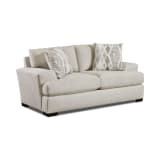 Dominick Collection Silver Loveseat
