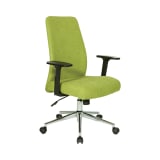 Evanston_Office_Chair_in_Basil_Fabric_with_Chrome_Base_Main_Image