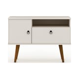 Tribeca 35.43" TV Stand in Off White