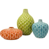 Agatha Ceramic Vases - Set of 3 - 99984