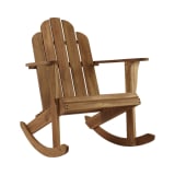 Rangeway Collection Brown Adirondack Rocking Chair