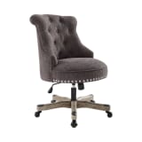 Coburn Collection Charcoal Office Chair