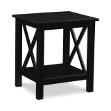 Linlew Collection Black End Table