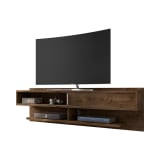 Astor 70.86" Floating Entertainment Center in Rustic Brown