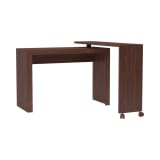 Calabria Nested Desk in Nut Brown