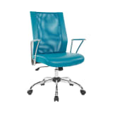 Bridgeway_Office_Chair_with_Blue_Woven_Mesh_and_Chrome_Base_Main_Image