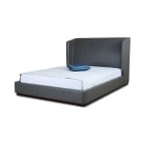 Lenyx Queen-Size Bed in Graphite