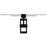 RCA Amplified Outdoor/Attic HDTV Antenna Multi-directional