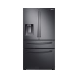 Samsung 28 Cu. Ft. 4-Door French Door Refrigerator-Black Stainless Steel - RF28R7201SG