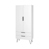 Beekman 67.32" Tall Cabinet in White