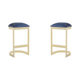 Aura_Bar_Stool_in_Blue_and_Polished_Brass_(Set_of_2)_Main_Image