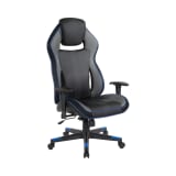 BOA_II_Gaming_Chair_in_Bonded_Leather_with_Blue_Accents_Main_Image