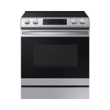 Samsung 6.3 cu. ft. Slide-In Induction Range with Air Fry - NE63B8611SS - Front view 