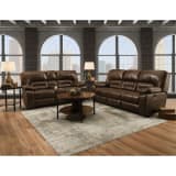 Dakota II Rustic Living Room Collection - Dual Reclining Sofa & Loveseat