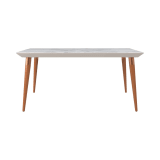 Utopia_62.99"_Dining_Table_in_Off_White_and_Maple_Cream