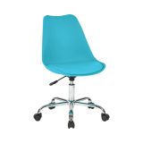 Emerson_Office_Chair_with_Pneumatic_Chrome_Base_in_Teal_Finish_Main_Image