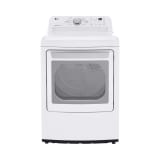 LG w/ 7.3 cu. ft. Ultra Large Capacity Electric Dryer with Sensor Dry Technology - DLE7150W