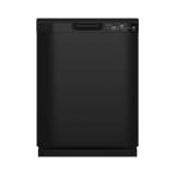 GE Front Control Built-In Dishwasher with Sanitize Cycle & Dry Boost in Black - GDF550PGRBB