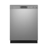 GE Front Control Built-In Dishwasher with Sanitize Cycle & Dry Boost in Stainless Steel - GDF550PSRSS