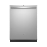 GE Top Control Dishwasher with Sanitize Cycle & Dry Boost in Stainless Steel - GDT630PYRFS