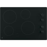 GE® 30" Built-In Knob Control Electric Cooktop - JP3030DJBB