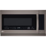LG 2.2 Cu. Ft. Over-The-Range Microwave Oven in Black Stainless Steel - LMHM2237BD