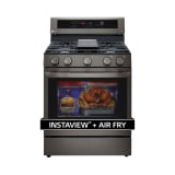LG 5.8 cu ft. Smart Wi-Fi Enabled True Convection InstaView™ Gas Range with Air Fry - LRGL5825D