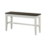 Triad White & Grey Collection Counter Bench