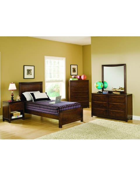Stages Bedroom - Bed, Dresser & Mirror - Twin - 2260
