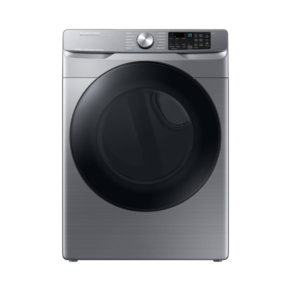 Samsung 7 5 Cu Ft Electric Dryer With Steam Sanitize In Platinum Dve45b6300p