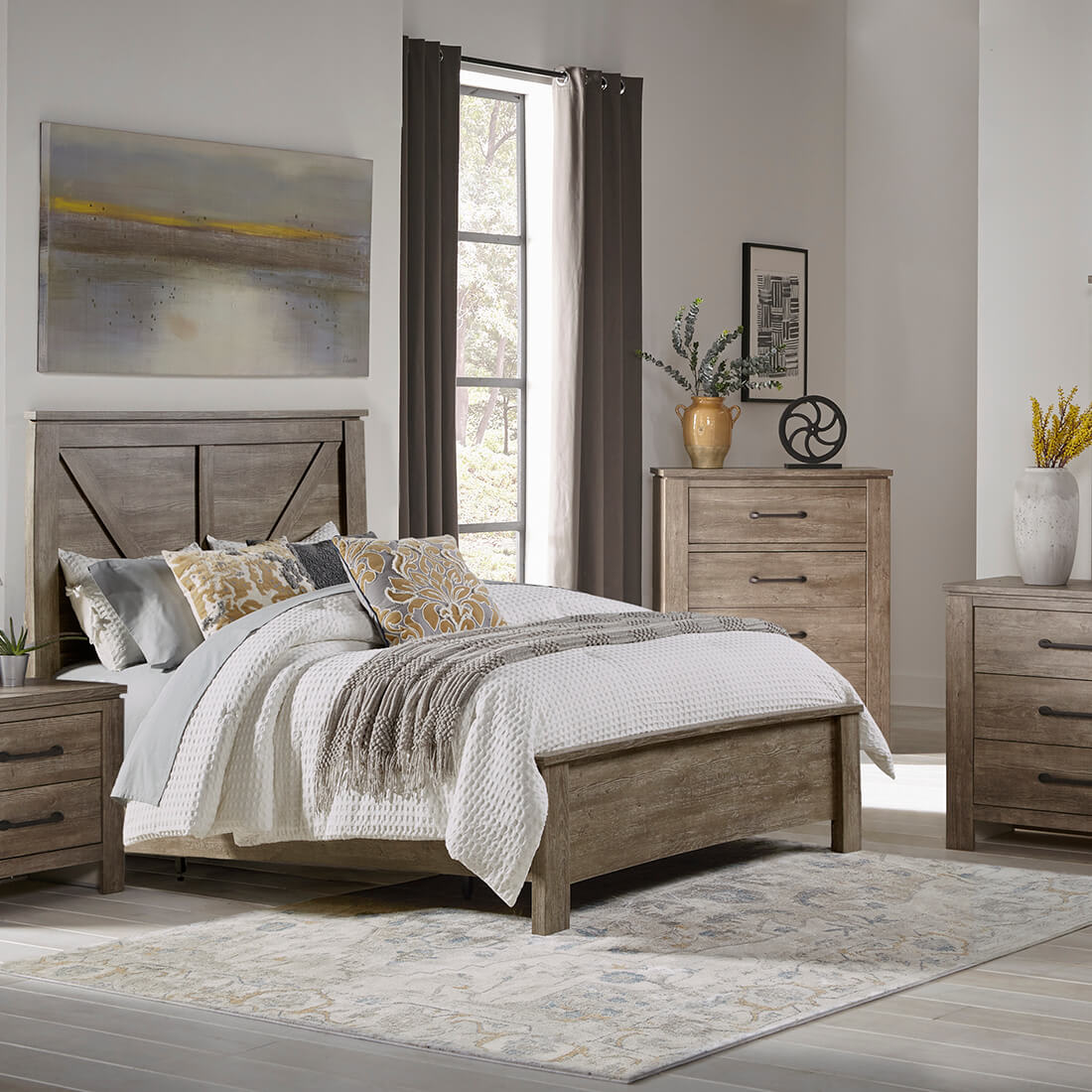 Adorna Collection 3pc King Bedroom Set, Home Styles The Aspen Collection King Bed