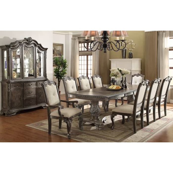 Alexandria Antique Dining, Vintage Style Dining Room Set