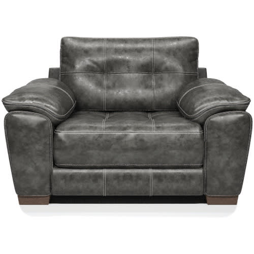 Holman Chair Accent Conn S, Oversized Leather Chair