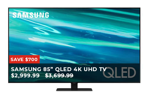 Samsung 85" QLED 4K TV