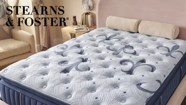 Save up to $200 on Stearns & Foster Mattresses and Adjustable Sets
