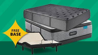 Free Adjustable Base with Select Mattress Purchases $1,499+.