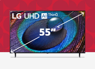 Shop up to 55" TVs