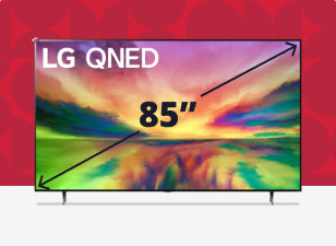 Shop 85" or Larger TVs